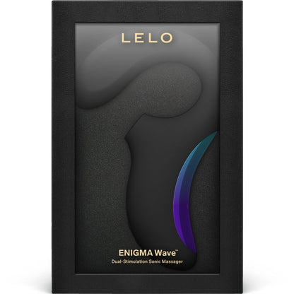 LELO - ENIGMA WAVE MASSAGEADOR DE TRIPLA VIBRAÇÃO PRETO
