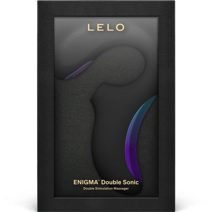 LELO - ENIGMA DUPLO VIBRADOR SÔNICO PONTO G PRETO