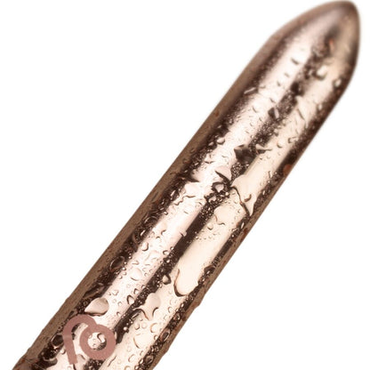 ROCKS-OFF - BALA VIBRATÓRIA RECARREGÁVEL GOLDEN ROSE