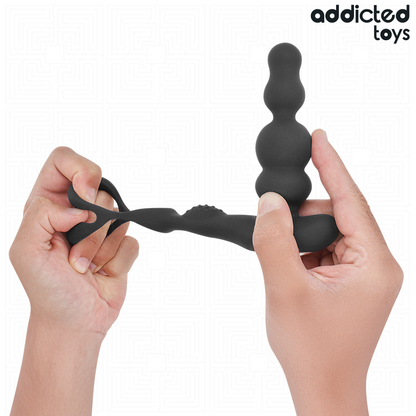 ADDICTED TOYS - MASSAGEADOR DE PRÓSTATA GIRATÓRIO COM CONTROLE REMOTO