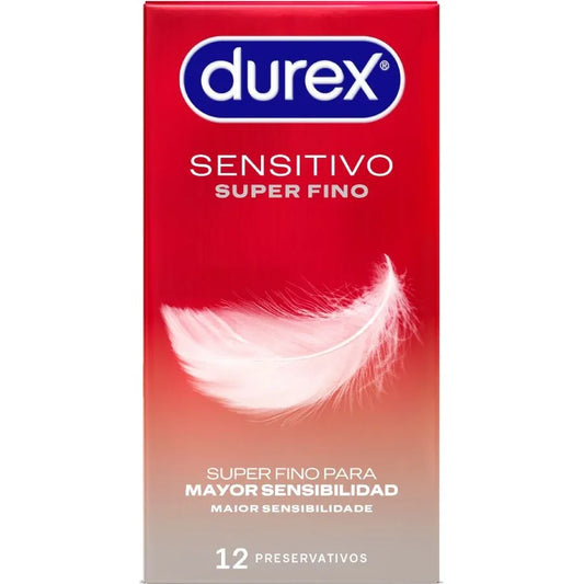 DUREX - SUPER THIN SENSÍVEL 12 UNIDADES