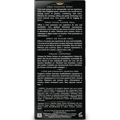 SHUNGA - SPRAY ORAL SEDUTOR DE PRAZER COM SABORES DE FRUTAS EXÓTICAS 20 ML