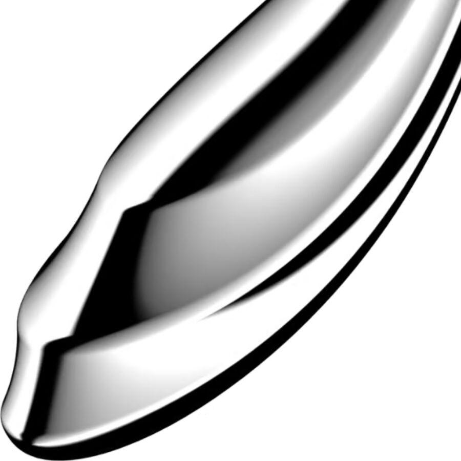 SATISFYER - PURE GRAVITY 2 DILDO DE AÇO INOXIDÁVEL COM DUAS EXTREMIDADES