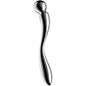 SATISFYER - STAR FORCE 2 DILDO DE AÇO INOXIDÁVEL COM DUAS EXTREMIDADES