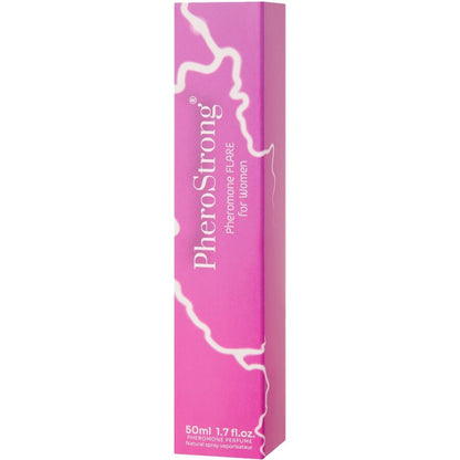 PHEROSTRONG - FLARE PERFUME COM FEROMÔNIOS PARA MULHERES 50 ML