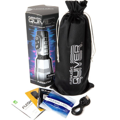 FLESHLIGHT - QUIVER MASTURBADOR VAGINAL VIBRATÓRIO RECARREGÁVEL