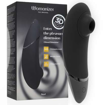 WOMANIZER - PRÓXIMO ESTIMULADOR CLITORIAL PRETO