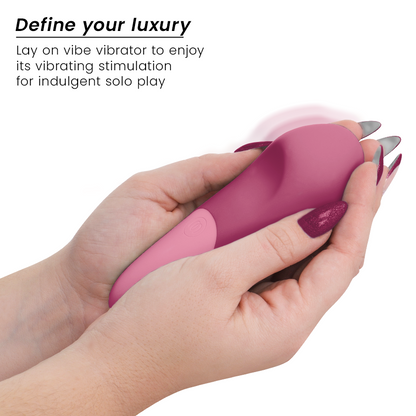 WOMANIZER - VIBE VIBE VIBRADOR SILENCIOSO DE USO INTERNO ROSA ESCURO