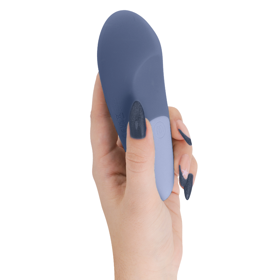 WOMANIZER - VIBE VIBRADOR SILENCIOSO DE USO À DIRETA AZUL ESCURO