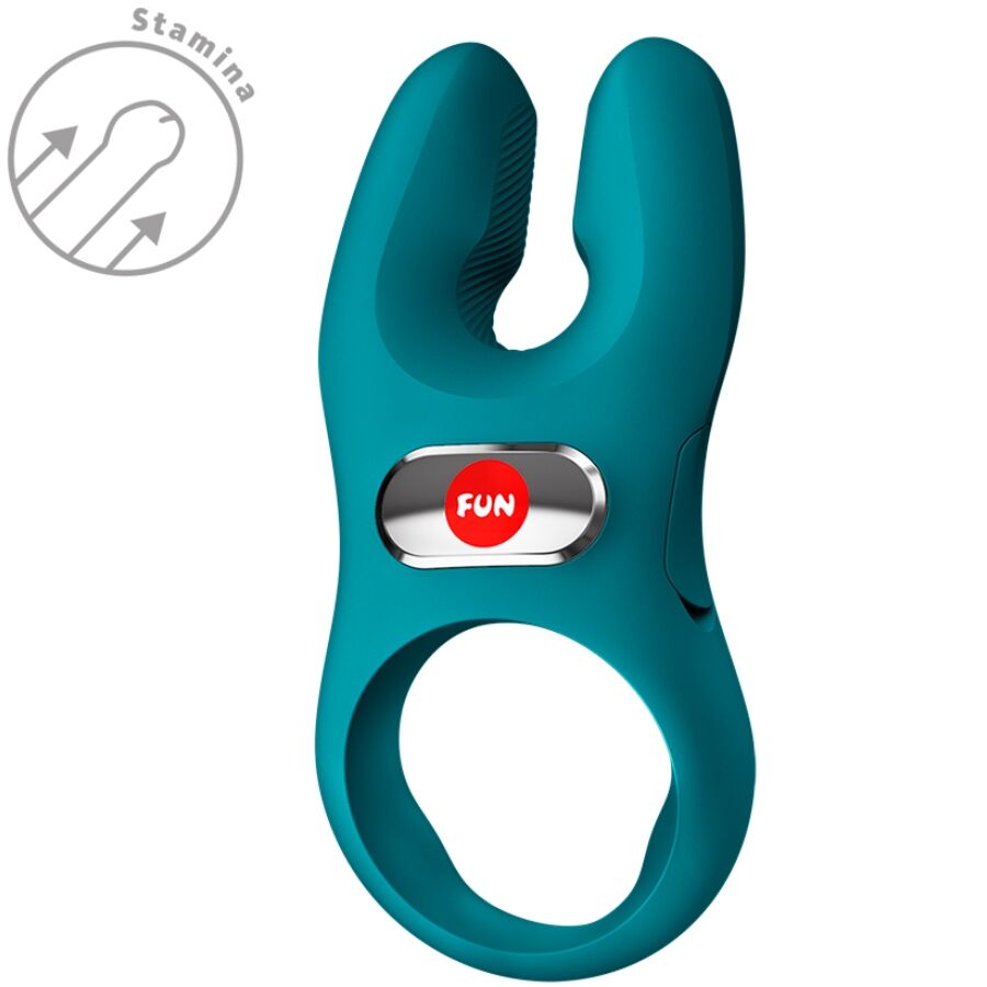 FUN FACTORY - ANEL PENIANO VIBRATÓRIO NOS PRO VERDE-GARRAFA - Infernum Store
