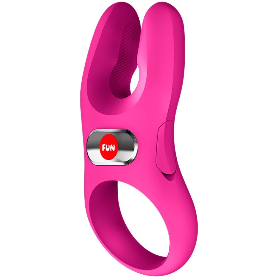 FUN FACTORY - ANEL PENIANO VIBRATÓRIO NOS PRO MAGENTA - Infernum Store
