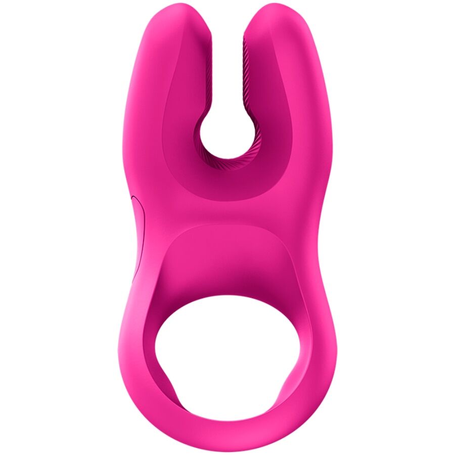 FUN FACTORY - ANEL PENIANO VIBRATÓRIO NOS PRO MAGENTA - Infernum Store