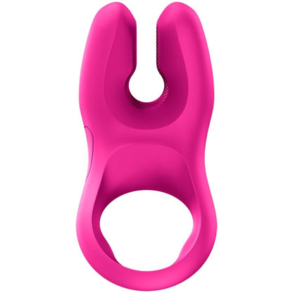 FUN FACTORY - ANEL PENIANO VIBRATÓRIO NOS PRO MAGENTA - Infernum Store