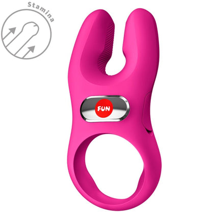 FUN FACTORY - ANEL PENIANO VIBRATÓRIO NOS PRO MAGENTA - Infernum Store