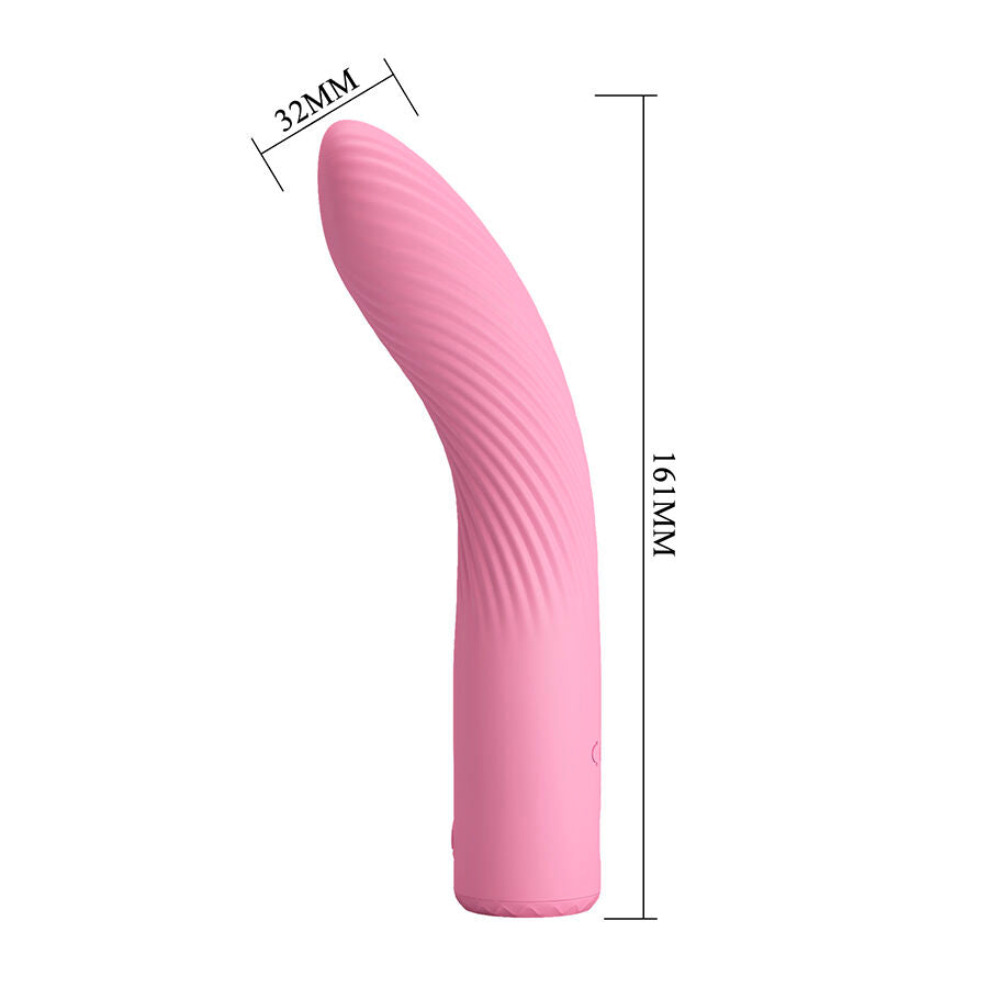 PRETTY LOVE - KISELL VIBRADOR ROSA PARA PONTO G - Infernum Store