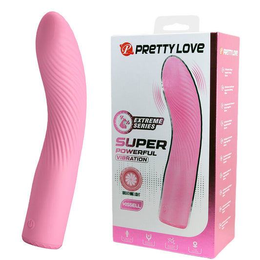 PRETTY LOVE - KISELL VIBRADOR ROSA PARA PONTO G - Infernum Store