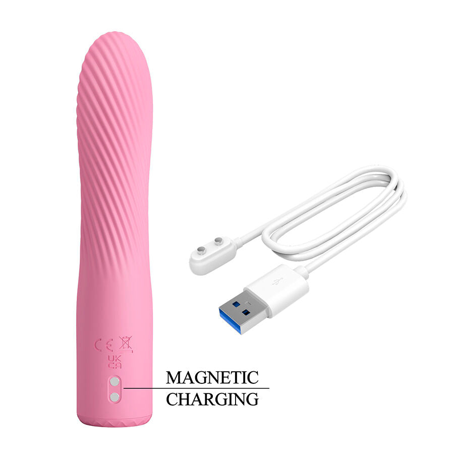 PRETTY LOVE - KISELL VIBRADOR ROSA PARA PONTO G - Infernum Store