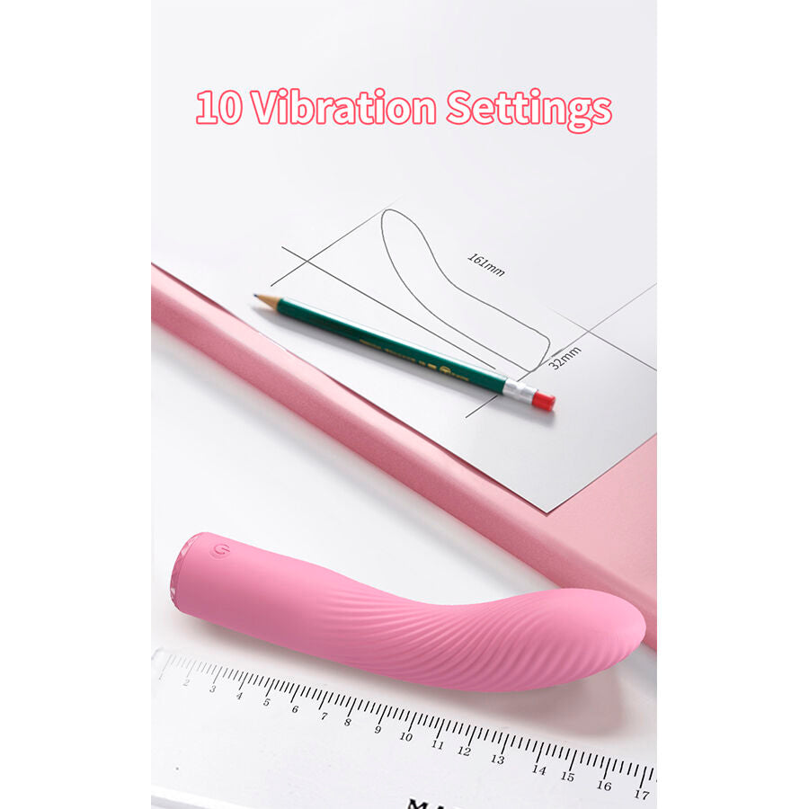 PRETTY LOVE - KISELL VIBRADOR ROSA PARA PONTO G - Infernum Store
