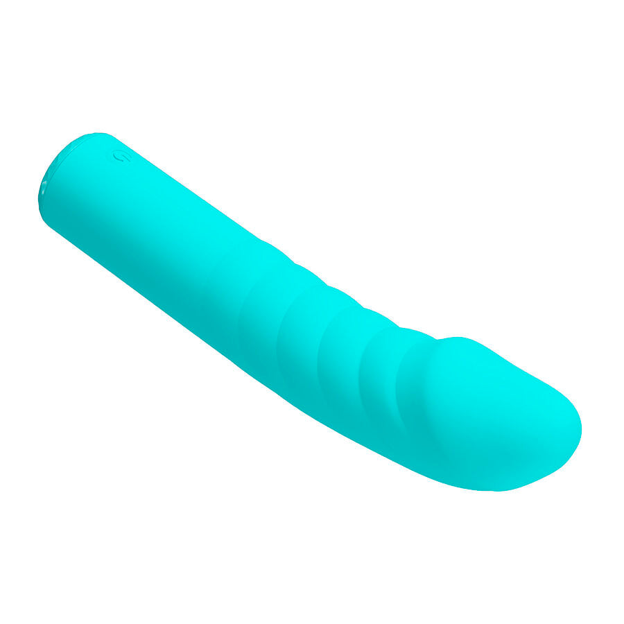 PRETTY LOVE - RYLAN VIBRADOR AZUL PARA PONTO G - Infernum Store