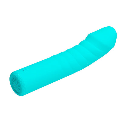 PRETTY LOVE - RYLAN VIBRADOR AZUL PARA PONTO G - Infernum Store