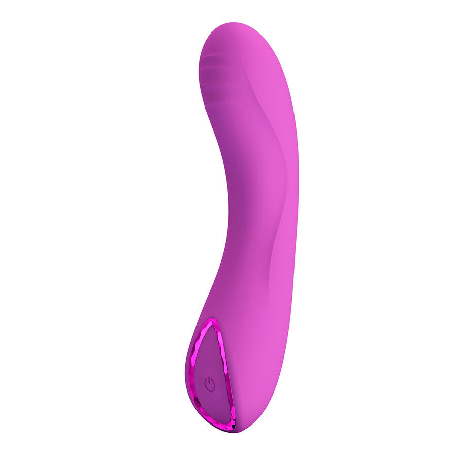 PRETTY LOVE - DJ DICK VIBRADOR ROXO PARA PONTO G - Infernum Store