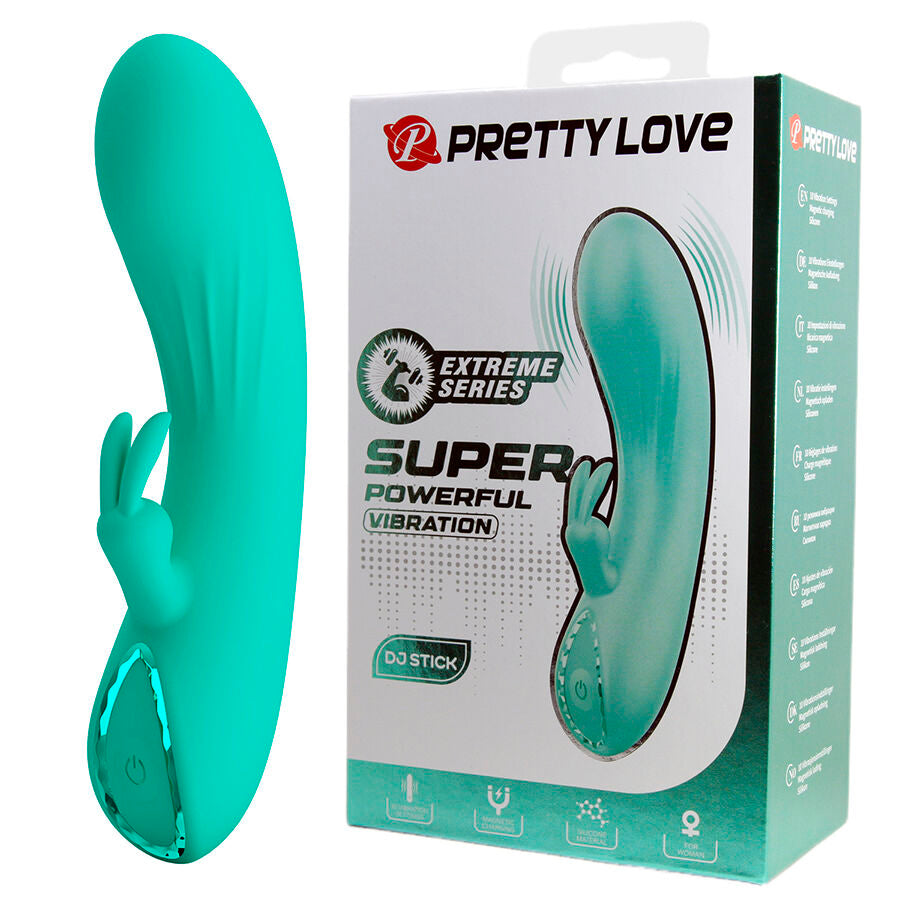 PRETTY LOVE - DJ STICK VIBRADOR G-SPOT TURQUESA - Infernum Store