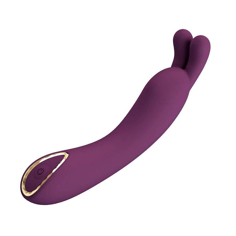 PRETTY LOVE - DJ RABBIT VIBRADOR DE PONTO G ROXO - Infernum Store