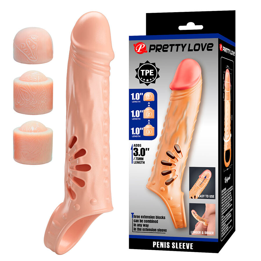 PRETTY LOVE - CAPA PENIANA COM EXTENSORES - Infernum Store