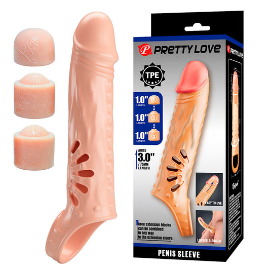 PRETTY LOVE - CAPA PENIANA COM EXTENSORES - Infernum Store