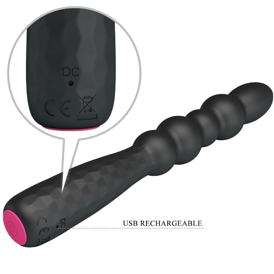MR PLAY - PLUG ANAL VIBRATÓRIO FLEXÍVEL - Infernum Store