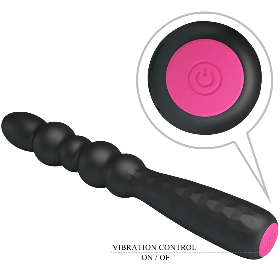 MR PLAY - PLUG ANAL VIBRATÓRIO FLEXÍVEL - Infernum Store