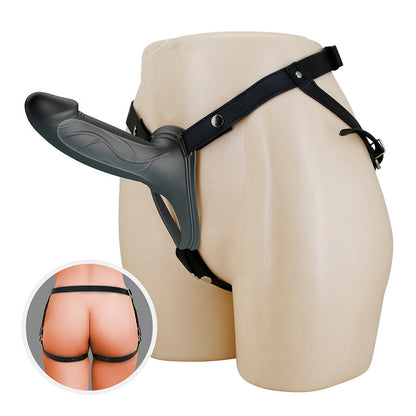 PRETTY LOVE - LANDON BLACK VIBRATING STRAP-ON - Infernum Store