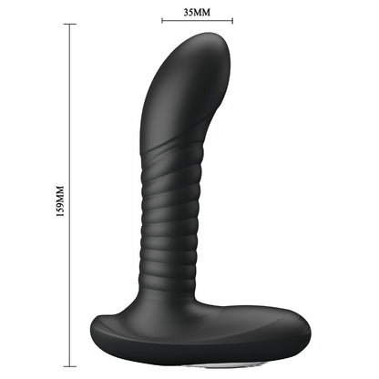 MR PLAY - MASSAGEADOR DE PRÓSTATA COM ROTAÇÃO E VIBRAÇÃO - Infernum Store