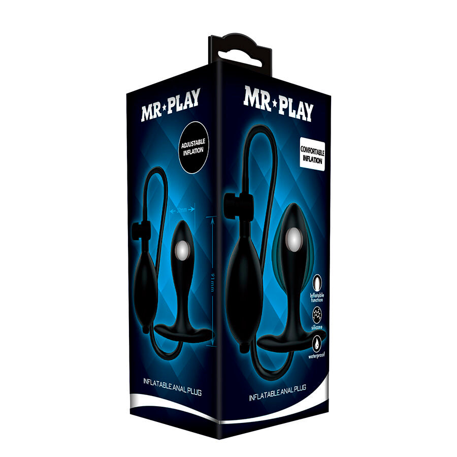MR PLAY - PLUG ANAL INFLÁVEL AJUSTÁVEL - Infernum Store