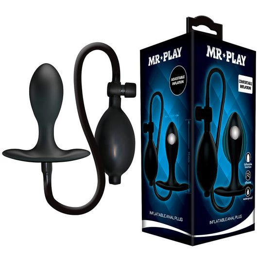 MR PLAY - PLUG ANAL INFLÁVEL AJUSTÁVEL - Infernum Store