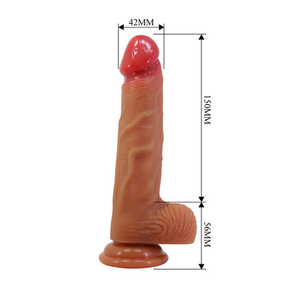 PRETTY LOVE - LISLE DILDO REALISTA COM VENTOSA 20,6 CM -Ø- 4,2 CM - Infernum Store