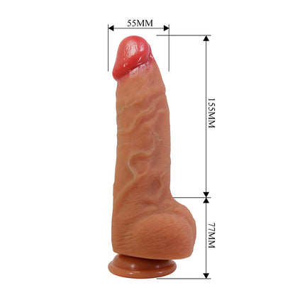 PRETTY LOVE - NAJM DILDO REALISTA COM VENTOSA 23,2 CM -Ø- 5,5 CM - Infernum Store