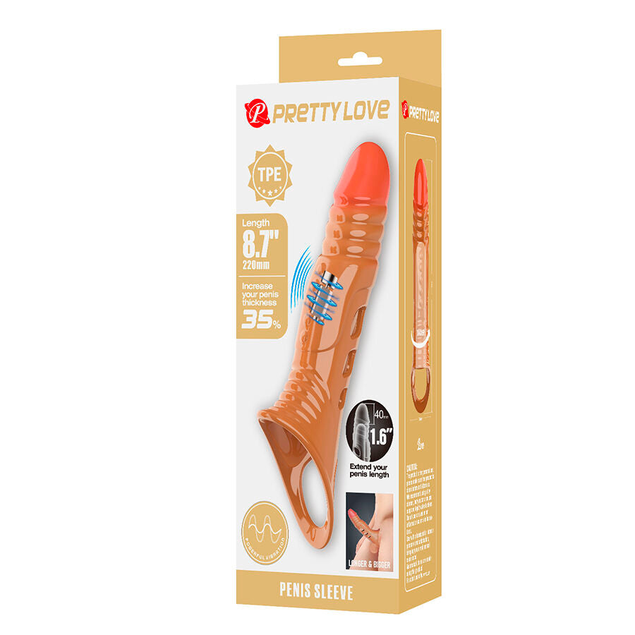 PRETTY LOVE - CAPA VIBRATÓRIA PARA PÊNIS - Infernum Store