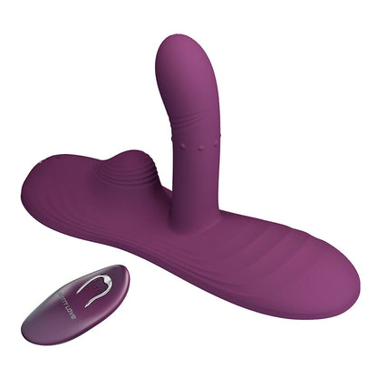 PRETTY LOVE - LUKA VIBRADOR DE SENTADO COM EFEITO DE CALOR E CONTROLE REMOTO - Infernum Store