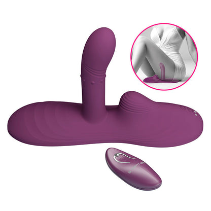 PRETTY LOVE - LUKA VIBRADOR DE SENTADO COM EFEITO DE CALOR E CONTROLE REMOTO - Infernum Store