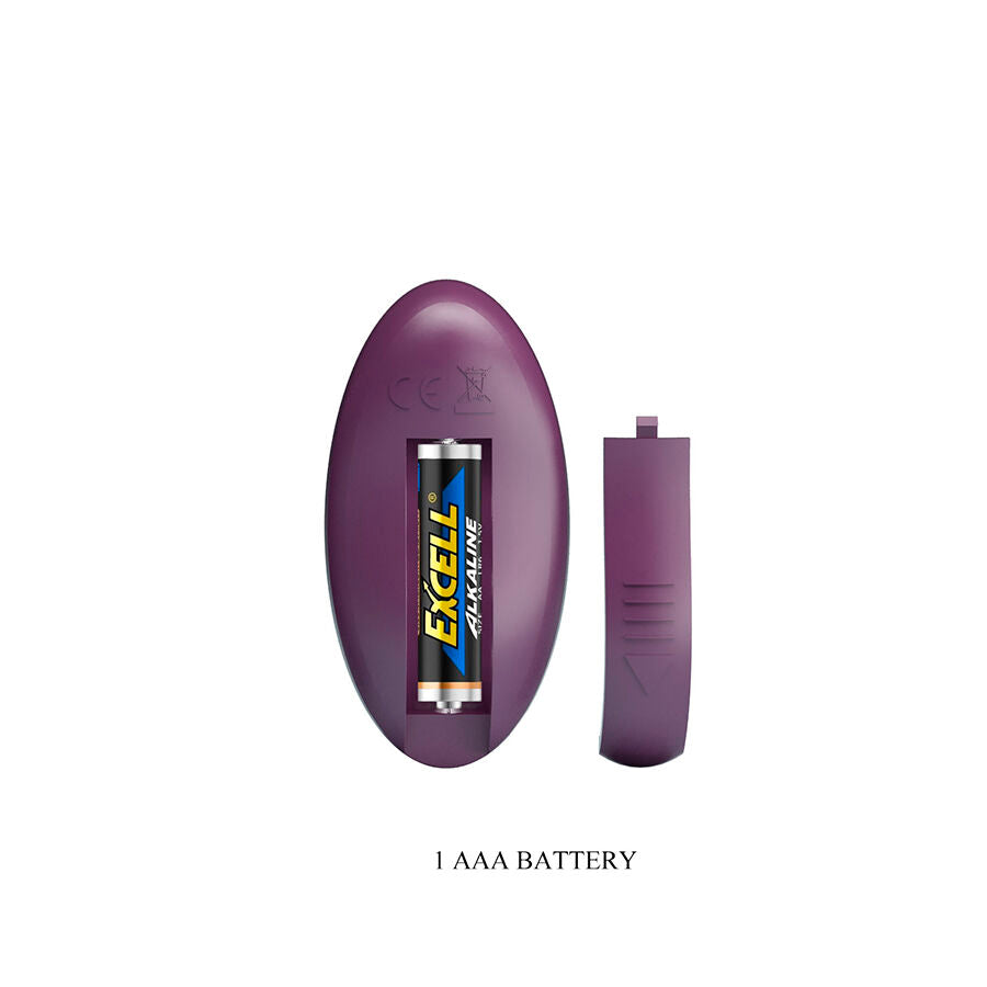 PRETTY LOVE - LUKA VIBRADOR DE SENTADO COM EFEITO DE CALOR E CONTROLE REMOTO - Infernum Store