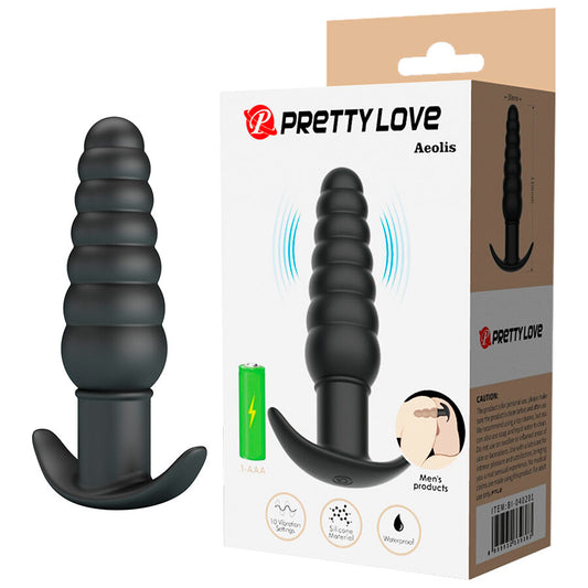 PRETTY LOVE - AEOLIS PLUG ANAL VIBRATÓRIO - Infernum Store