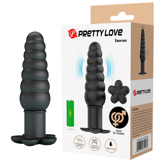 PRETTY LOVE - IMRON PLUG ANAL VIBRATÓRIO - Infernum Store