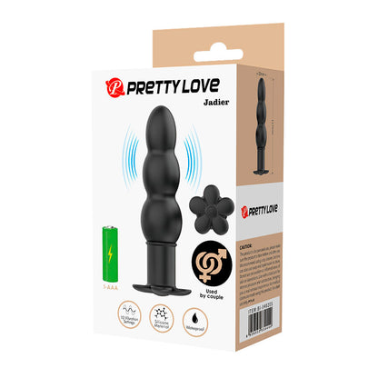 PRETTY LOVE - JADIER PLUG ANAL VIBRATÓRIO - Infernum Store