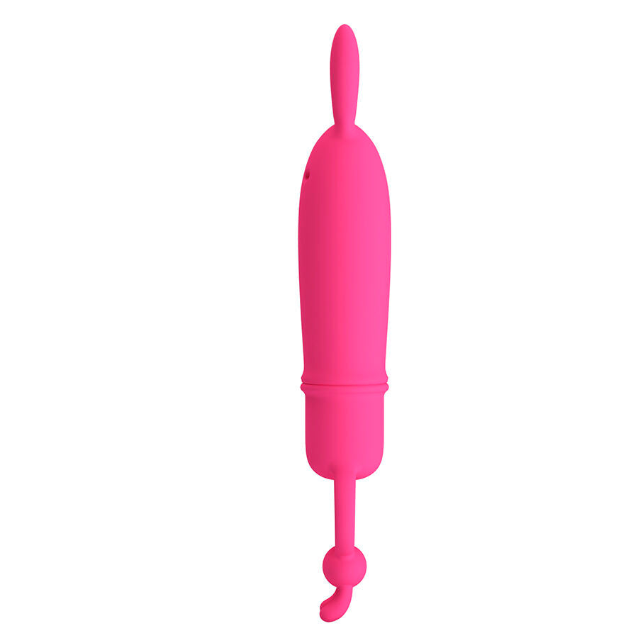 PRETTY LOVE - DELIA VIBRADOR RABBIT COM ANEL DE RESISTÊNCIA - Infernum Store