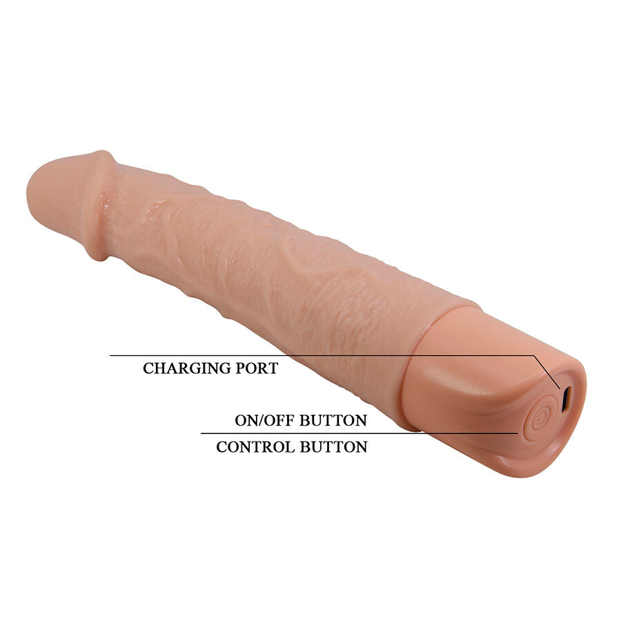 PRETTY LOVE - LEANDER VIBRADOR FLEXÍVEL E REALISTA - Infernum Store