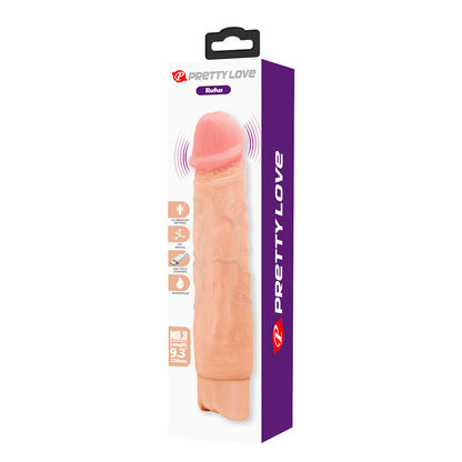 PRETTY LOVE - RUFUS VIBRADOR FLEXÍVEL E REALISTA - Infernum Store