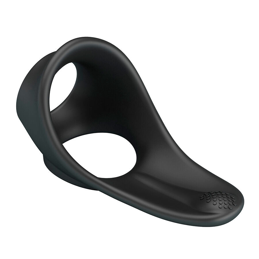 CRAZY BULL - ZADOK ANEL ERGONÔMICO COM ESTIMULADOR PERINEAL - Infernum Store