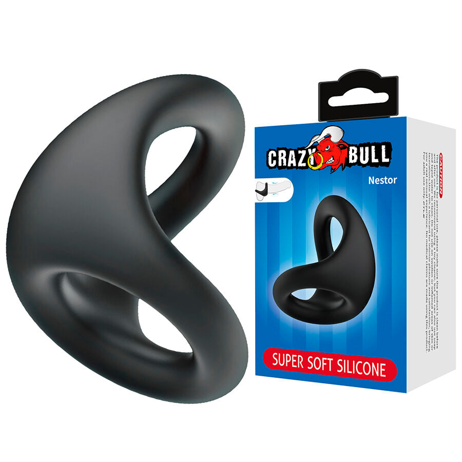 CRAZY BULL - NESTOR ANEL ERGONÔMICO PARA PÊNIS E TESTÍCULOS - Infernum Store