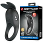 PRETTY LOVE - CARLTON ANEL PENIANO COM ESTIMULADOR CLITÓRICO - Infernum Store